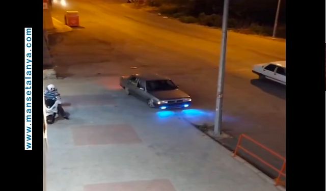 Alanya'da drift yapana ağır ceza