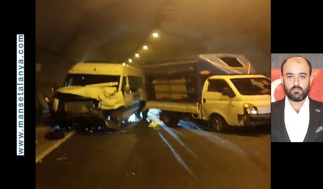 Sabah Tünel Kazası Sonrası Akkuş’tan İlk Tepki: “Alanya Halkı Bu Çileyi Hak Etmiyor”