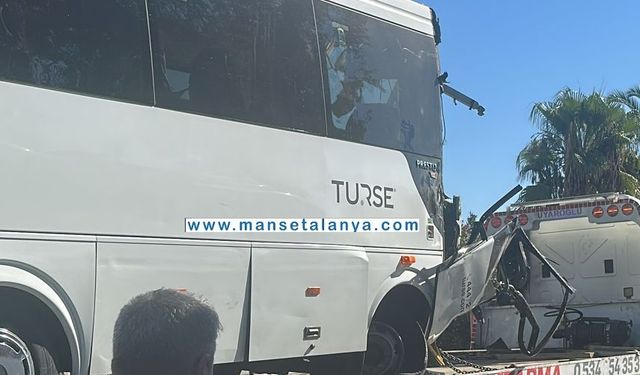 Havalimanından Otellere Giden Turistler Kaza Yaptı: Alanya Yolunda Can Pazarı