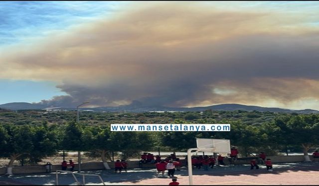 #sondakika: Bölgede okulların tahliye ediliyor