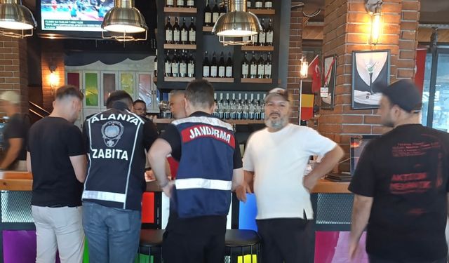 Alanya da 31 İşletmeye 2,6 Milyon TL Ceza