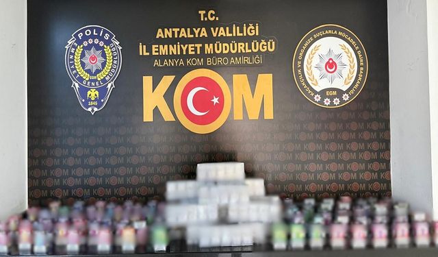 Kaçak Ürün Operasyonu: Alanya Dahil 5 İlçede 11 Şüpheliye Adli İşlem