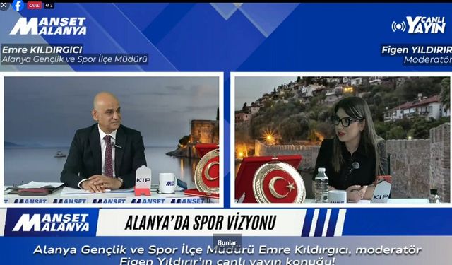 Canlı Yayın-Alanya'da Spor Vizyonu