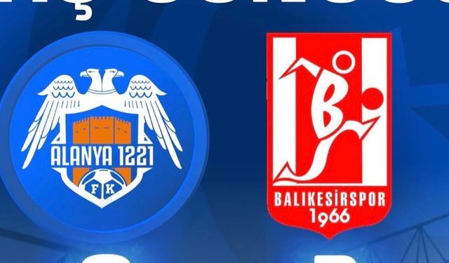 Alanya 1221 FK Direndi Ama Balıkesir Direncini Aşamadı