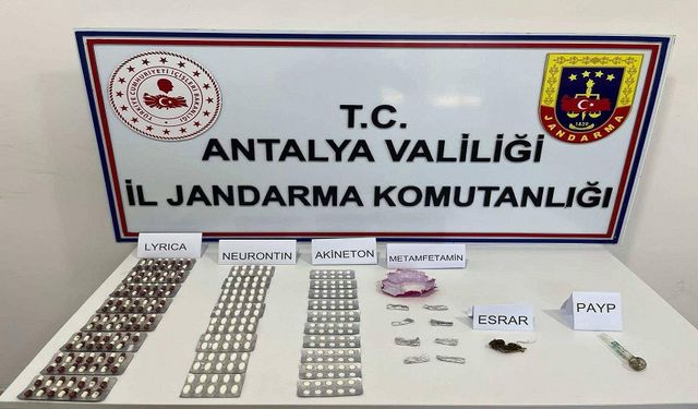 Jandarma’dan Alanya’da Nokta Operasyon!