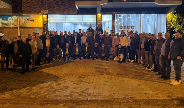 Alanya Şoförler Odasında Seçim Heyecanı: Çalış’ın Toplantısına Üyelerden Yoğun Katılım. Salona sığmadılar