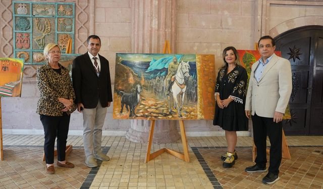 ALANYA TARİHİNE YOLCULUK SERGİSİ AÇILDI