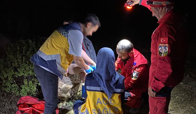 AKUT Alanya’dan Kargıcak’ta Başarılı Kurtarma Operasyonu