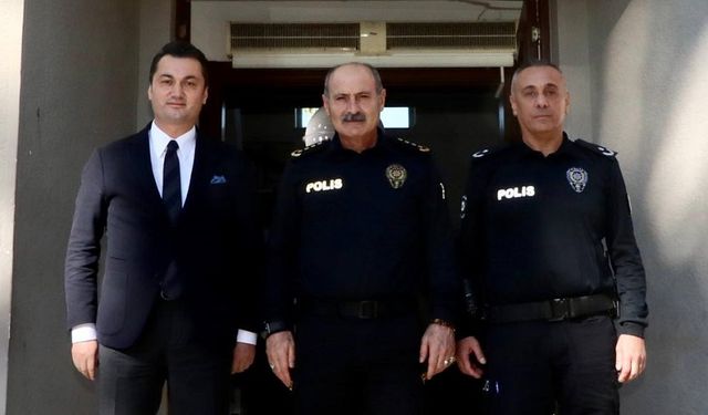 Antalya Emniyet Müdürü’nden Kaymakam Öztürk’e Ziyaret