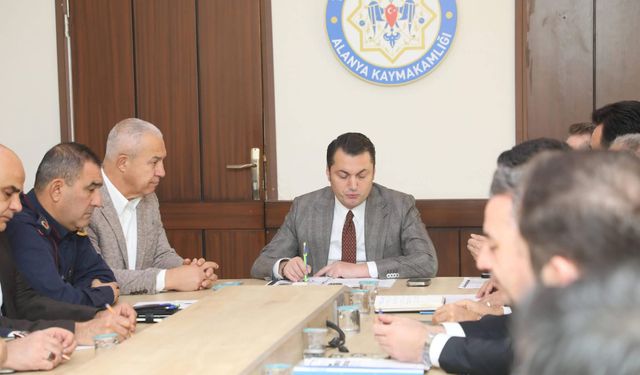 Meteorolojik Uyarının Ardından Alanya’da Afet Alarmı: İlçe Afet Müdahale Planı Masaya Yatırıldı