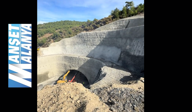 Serik–Alanya Otoyolunda Çalışmalar Hızlandı: İlk Tüneller Açılıyor