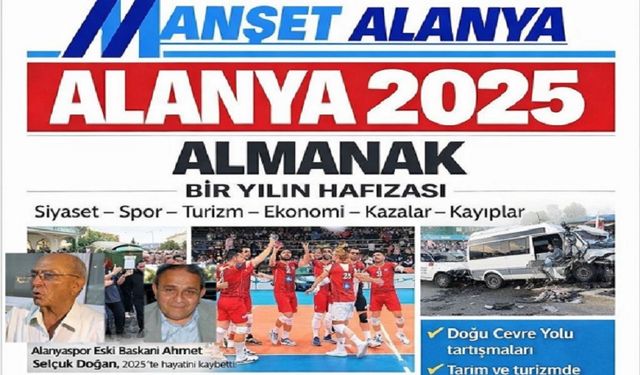 2025 ALANYA ALMANAK – BİR YILIN HAFIZASI
