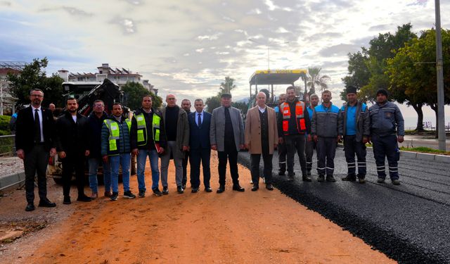 Alanya’nın Kalbinde Kritik Eşik Aşıldı: Atatürk Caddesi’nde Asfalt Dönemi
