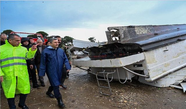 Devlet baba afet bölgesinde