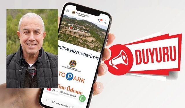 Alanya’da Belediyecilik 2.0: Özçelik Güncelledi, Özçelik “Tıkla” Dedi, Alanya Belediyeye Gitmeden İşini Bitirdi