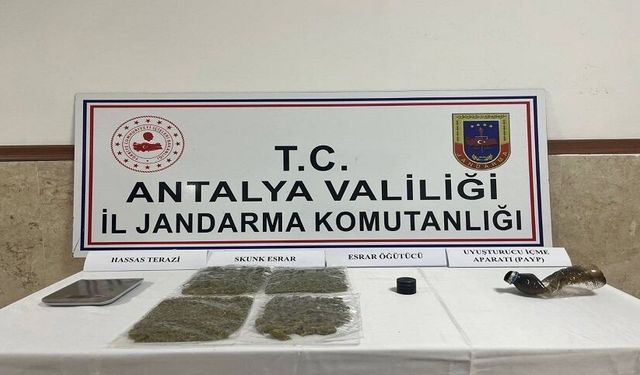 Uyuşturucuya Geçit Yok: Manavgat’ta Skunk Operasyonu