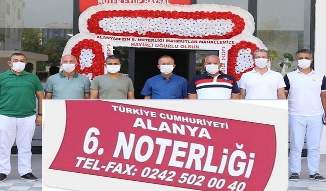 Şahin’in esnaf için açtırdığı 28 milyonluk noterlikte görev değişimi