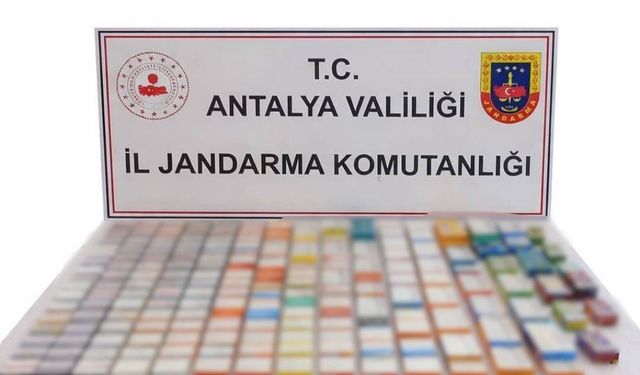 Alanya’da Kaçak Elektronik Sigara Operasyonu