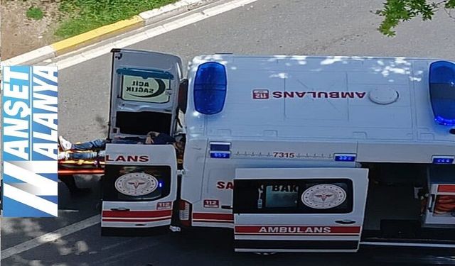 Demirtaş’ta Motosiklet ile Kamyonet Çarpıştı: Sürücü Yola Savruldu