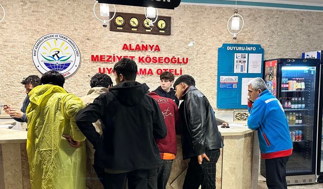 Alanya’da Tahliye Edilen Aileler Kamu Misafirhanelerine Yerleştiriliyor