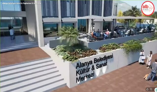 ALANYA BELEDİYE MECLİSİNDE ESKİ BELEDİYE BİNASI PROJESİ TANITILDI