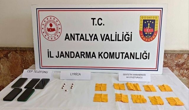 Antalya’da Uyuşturucu Operasyonu: 4 Bin Kullanımlık Madde Yakalandı