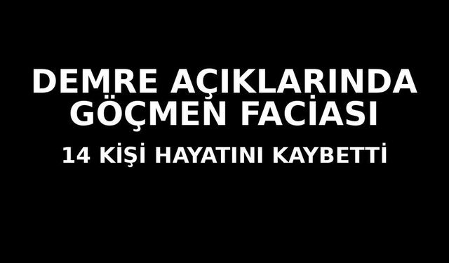 Denizde Korku Dolu Anlar: 21 Göçmen Kurtarıldı, 14 Kişi Hayatını Kaybetti