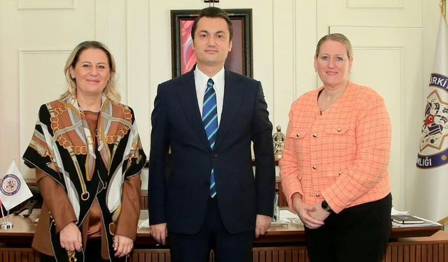 Alanya’da Diplomatik Temas: Norveç Fahri Konsolosu Kaymakamlıkta