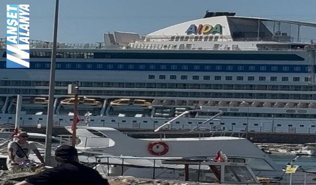 Alanya’da Sabah Sürprizi: Limana 2 Bin Kişilik Misafir!