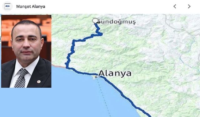 Alanya–Gündoğmuş Yolu Alarm Veriyor: Uçurumun Kıyısında Ulaşım