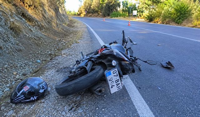 Gazipaşa’dan Kahreden Haber: Kontrolden Çıkan Motosiklet Can Aldı