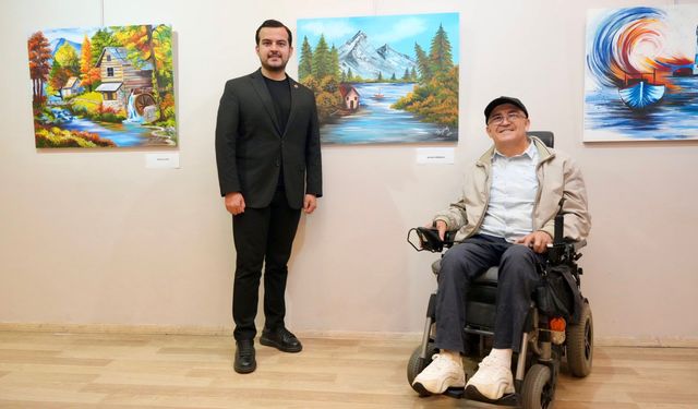 Alanya'da hayalden tuvale karma sergisi