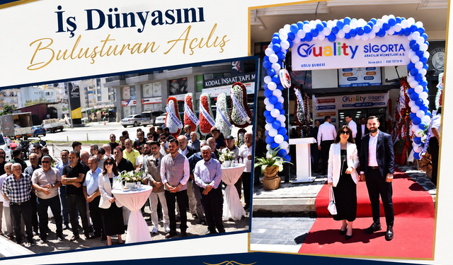 Mahmutlar’da Yeni Dönem: Quality Sigorta’dan Güçlü Başlangıç