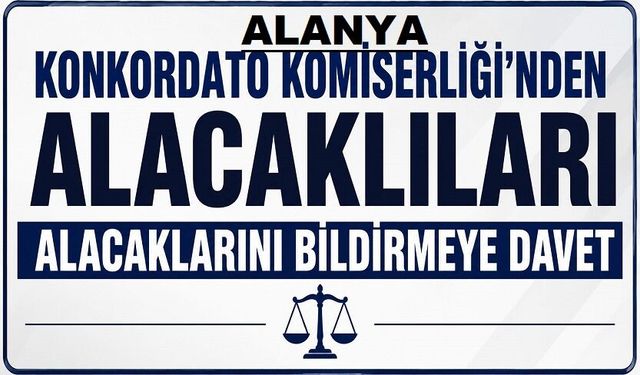 Alanya 'da “Sebze-Meyve Şirketi İçin 1 Yıllık Kesin Mühlet Verildi”