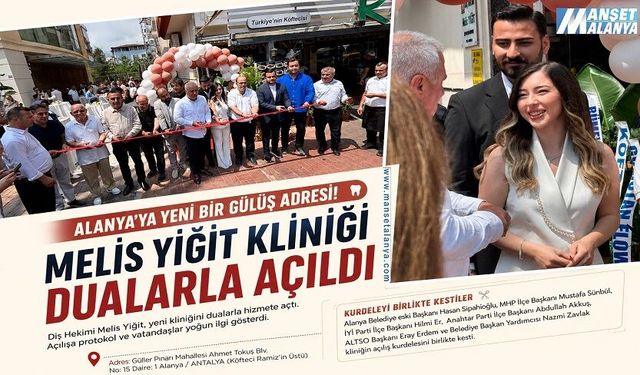 Alanya’ya Yeni Bir Gülüş Adresi Kazandırıldı