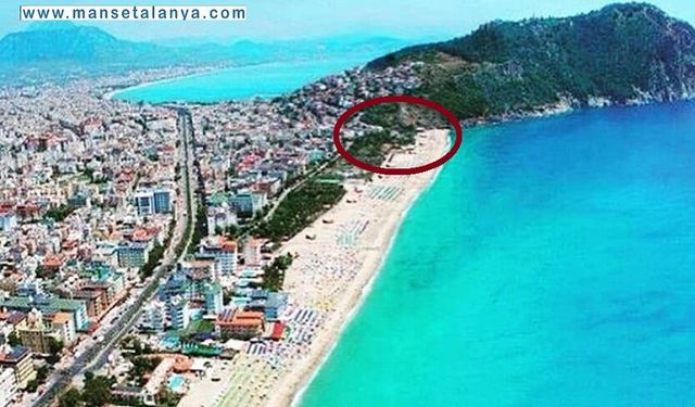 Alanya'nın en güzel yeri, belediye halk kafesine dönüyor