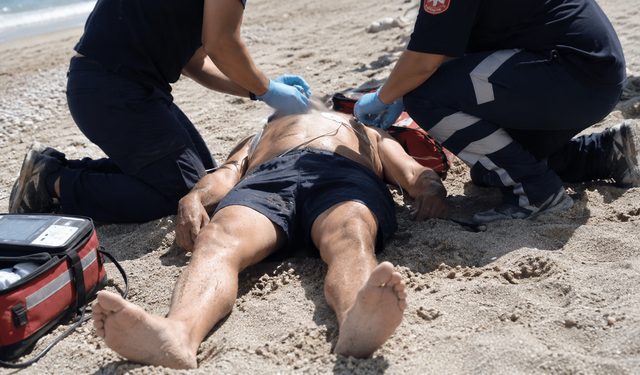 Alanya’da Denizde Ölümle Burun Buruna Geldi! Vatandaşlar Hayata Döndürdü