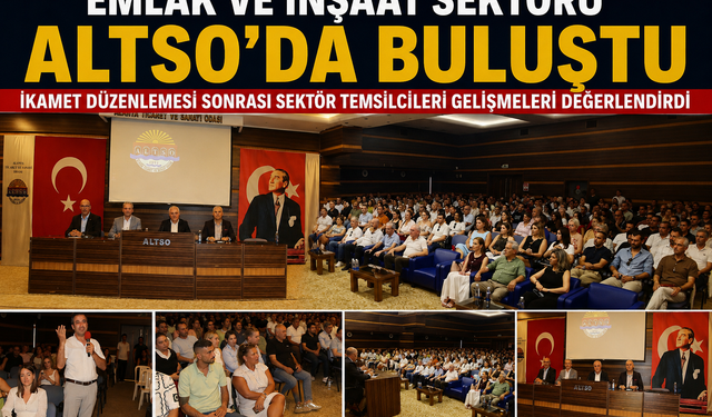 ALTSO’dan Sektöre Çağrı: “Stokları Eritelim, Alanya’yı Nadasa Bırakalım”
