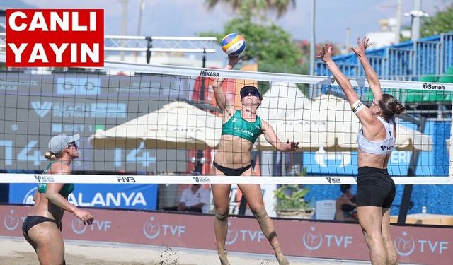 Canlı Yayın-Alanya Plaj Voleybolu