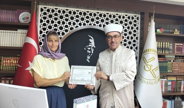 Alman Katja, Alanya’da ‘Melek’ Oldu