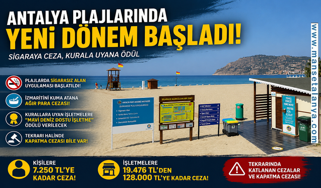 Plajda Sigara Yaktın mı? Cebin de Yanabilir! Yeni dönem