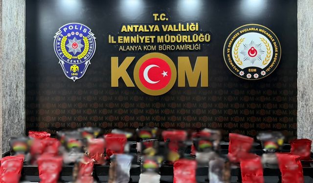 Alanya Dahil 5 İlçede Kaçakçılara Darbe
