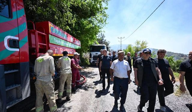 Alanya’dan Sevindiren Haber: Yangın Büyük Ölçüde Kontrol Altında
