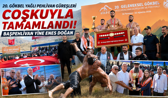630 Pehlivan Kol Bağladı, Gökbel’de Kazanan Enes Doğan Oldu