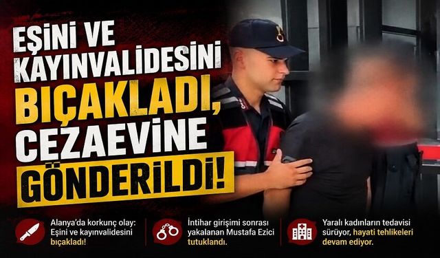 Çatıya çıkmıştı. Cezaevine gönderildi