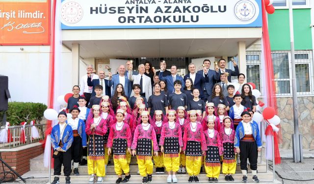 Alanya’da 64 bin 845 öğrenci ders başı yaptı