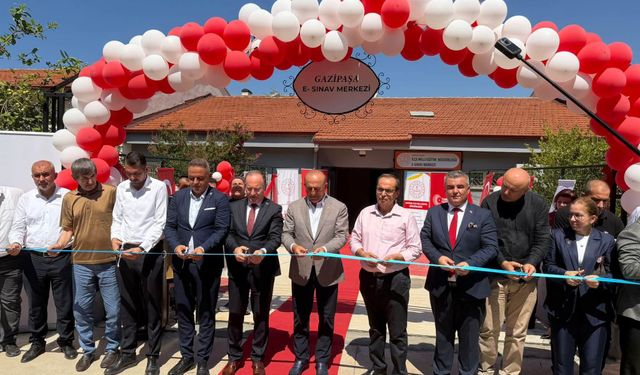 Gazipaşa’ya iki müjde birden: Havalimanı genişliyor, E-Sınav Merkezi açıldı