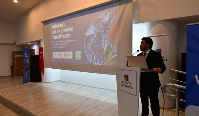 ALANYA ÜNİVERSİTESİ’NDE COP31 HAREKETLİLİĞİ! GENÇLER İKLİM EYLEMİ İÇİN BULUŞTU