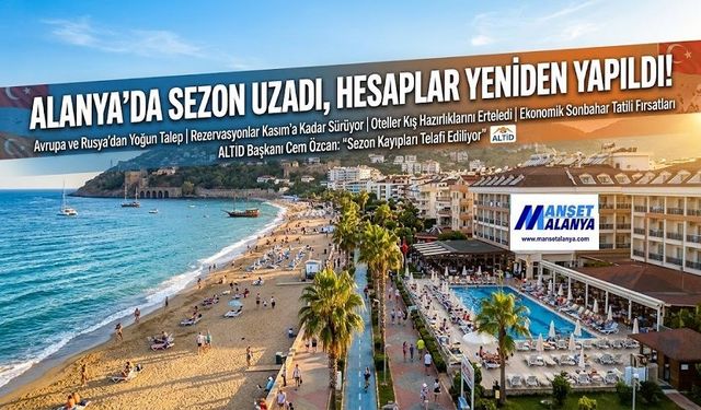 ALANYA’DA SEZONUN FİŞİ ÇEKİLEMEDİ!