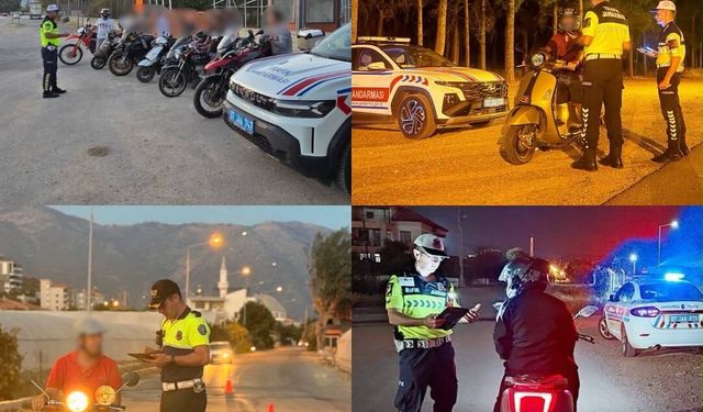 ANTALYA’DA MOTOSİKLET DENETİMİ: 11 BİN 133 ARAÇ KONTROL EDİLDİ